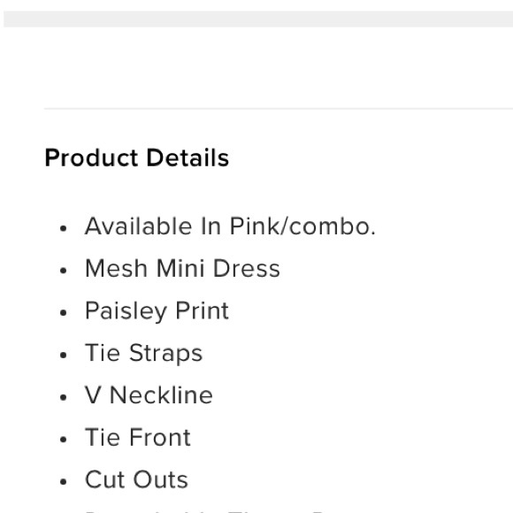 NWT fashion nova cover up💙💗 - Picture 6 of 7